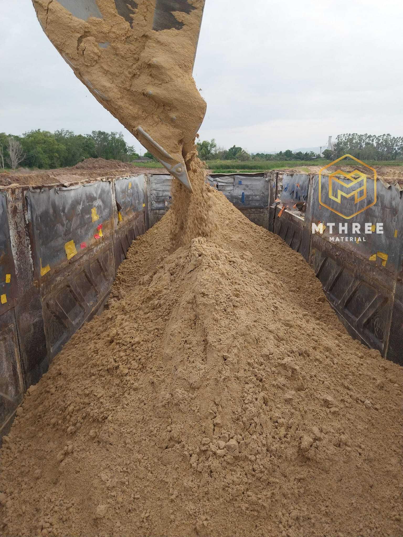 ทรายหยาบ ทรายถม